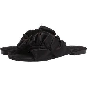 NIB The Drop Brianna Ruched Cross Strap Flat Sandal Size 8.5​​​
